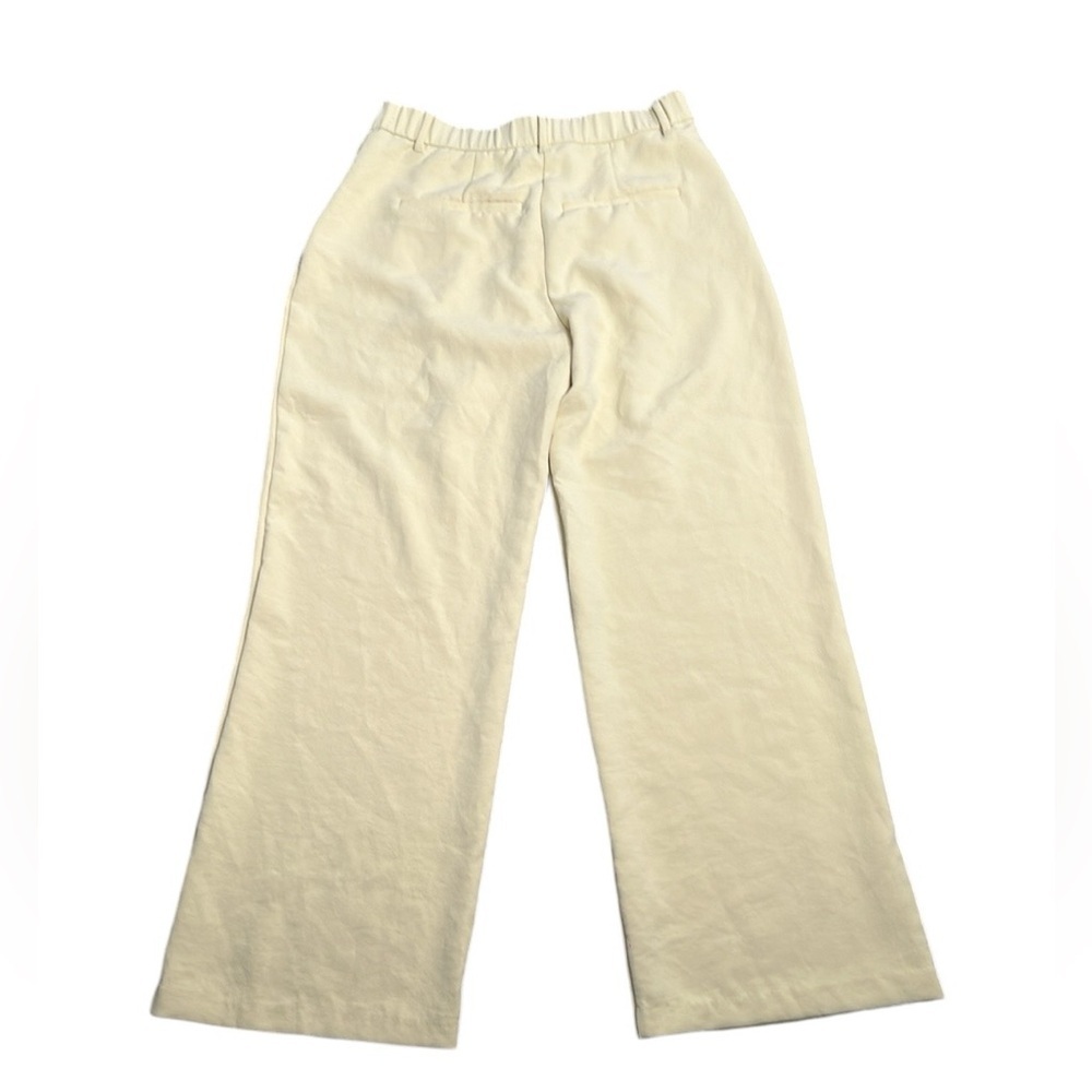 Abercrombie and fitch yellow wide leg pant size 12